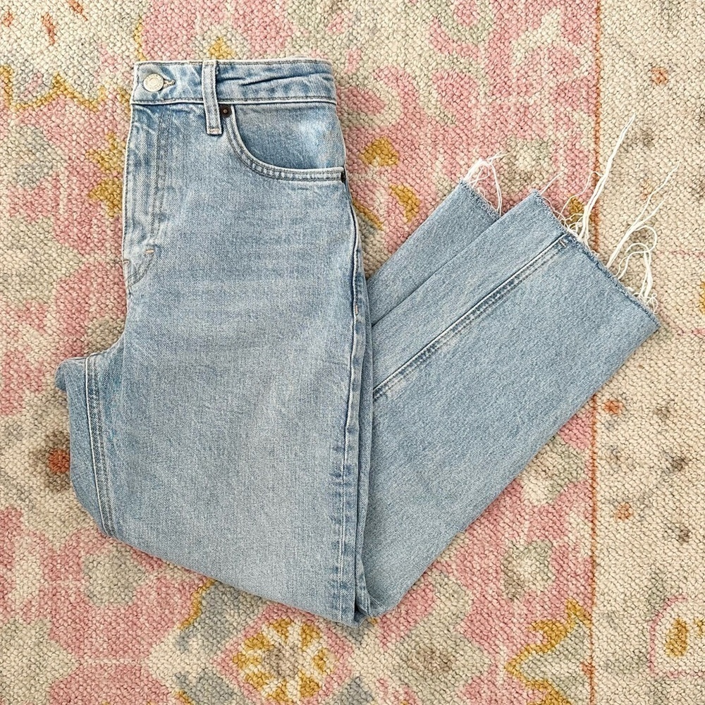 topshop straight leg jeans